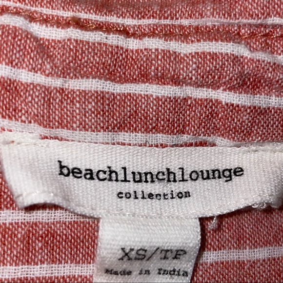 Pink striped button down - Picture 3 of 3